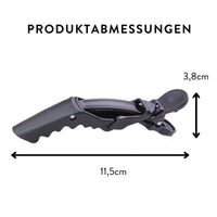 4 x Abteilklammern zum Anbringen von Extensions - Hair2Heart