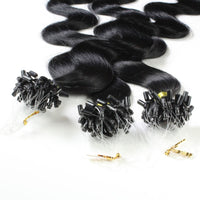 Microring Loops - gewellt Extensions aus Echthaar - Hair2Heart