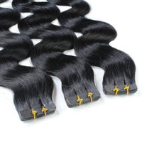 Tape Extensions gewellt aus Echthaar - Hair2Heart