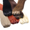 To be applied by a hairdresser - Permanent hair extensions for sewing in or for micro rings