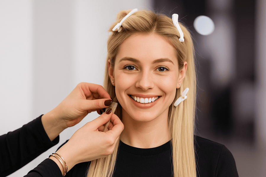 Tape-in extensions – a gentle way to achieve your dream hair.