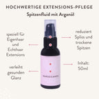 Spitzenfluid mit Arganöl für Echthaar Extensions - Hair2Heart