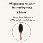 Großes Pflegeset für Extensions aus Echthaar - Hair2Heart