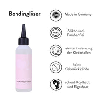 großes Bonding Remover-Set für Bonding Extensions aus Echthaar - Hair2Heart