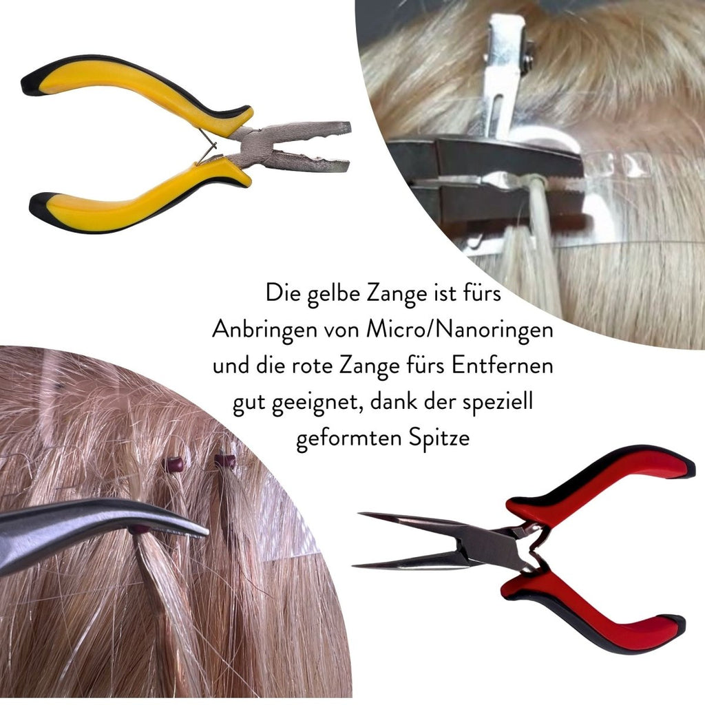 Werkzeug Set für Nano/Microring Extensions - Hair2Heart