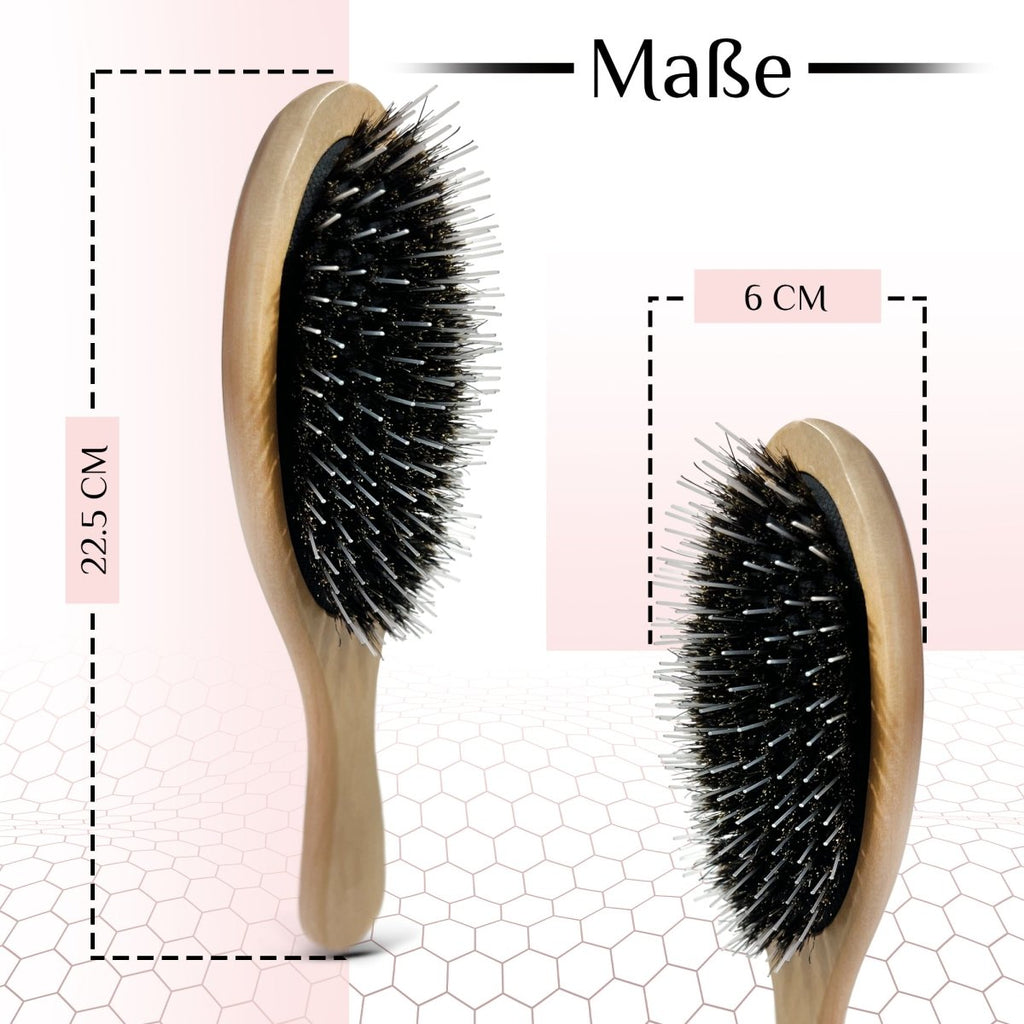 Bürste für Extensions - Holz Haarbürste - Hair2Heart