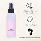 Hitzeschutzspray für Extensions aus Echthaar - Hair2Heart