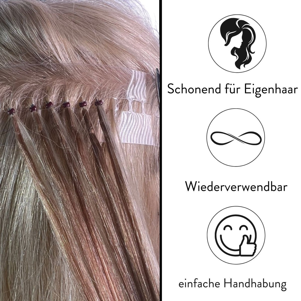 Werkzeug Set für Nano/Microring Extensions - Hair2Heart