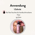 Hitzeschutzspray für Extensions aus Echthaar - Hair2Heart