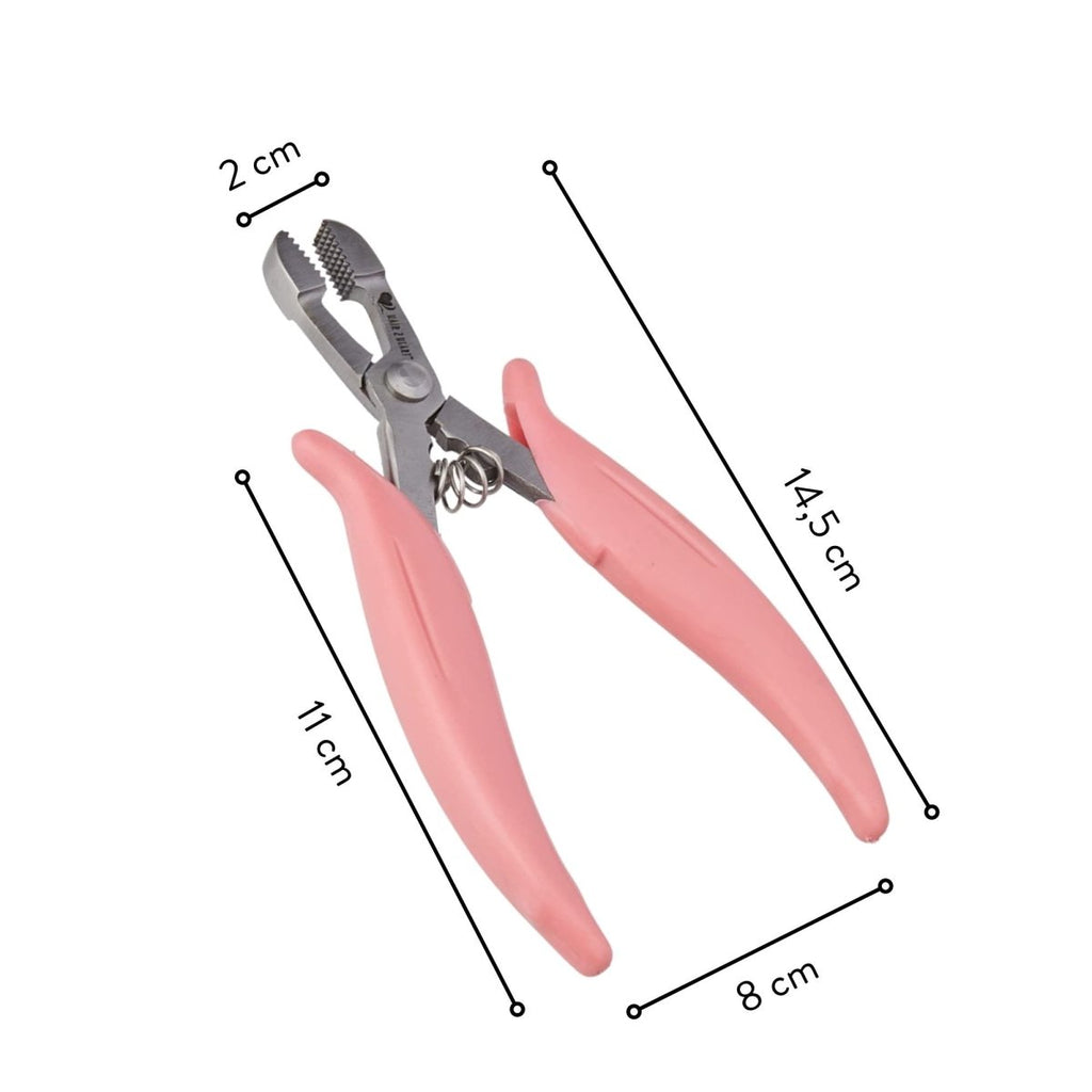 großes Bonding Remover-Set für Bonding Extensions aus Echthaar - Hair2Heart