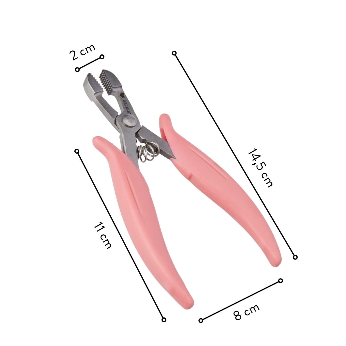 großes Bonding Remover-Set für Bonding Extensions aus Echthaar - Hair2Heart