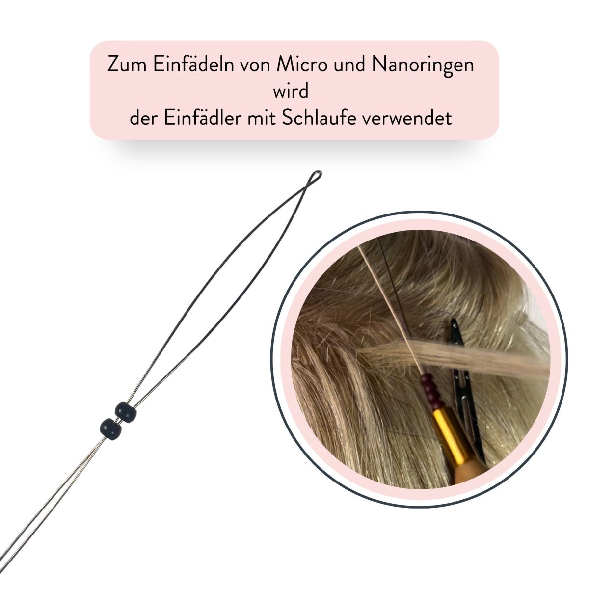 Werkzeug Set für Nano/Microring Extensions - Hair2Heart
