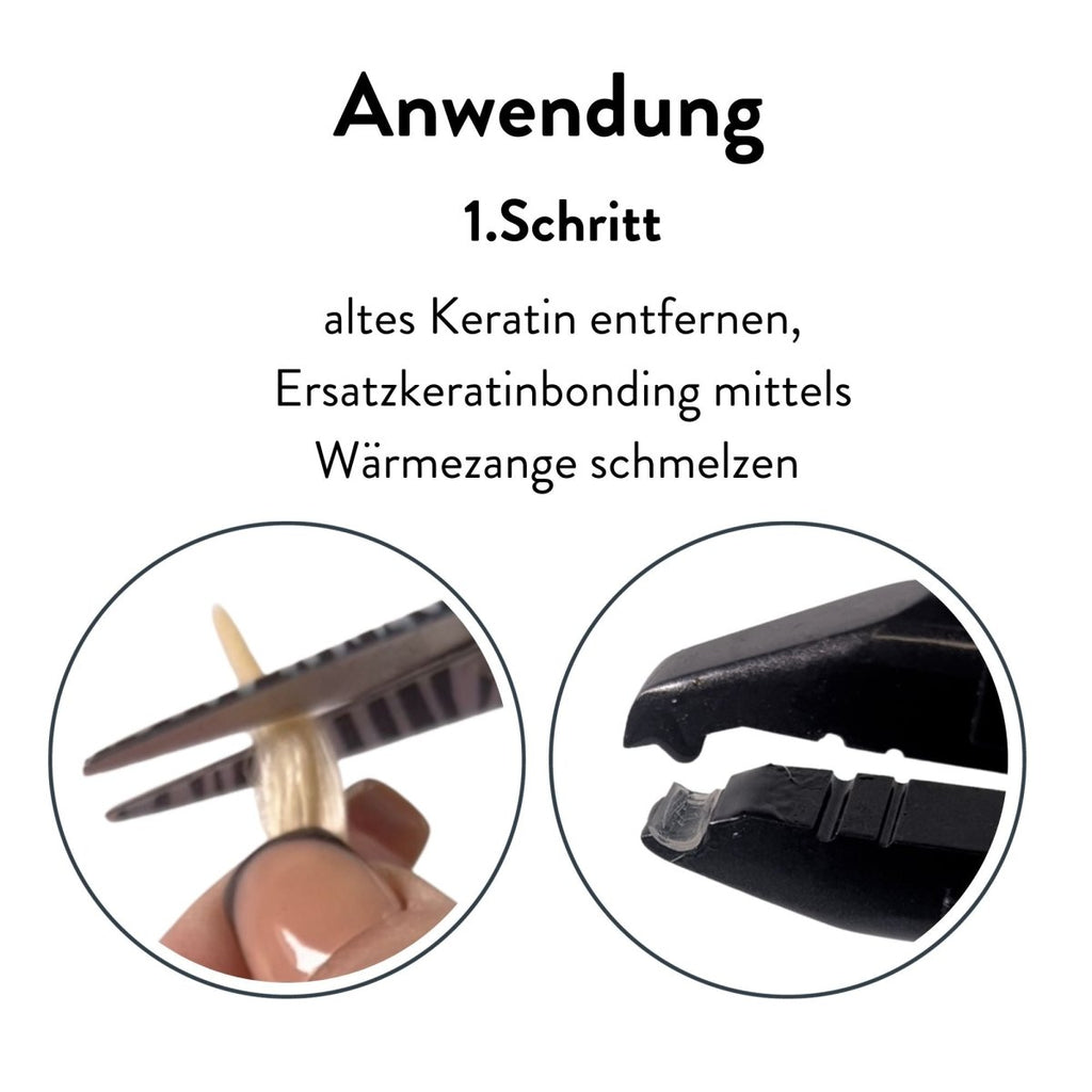 U-Tip Zange für Bonding Extensions - Hair2Heart