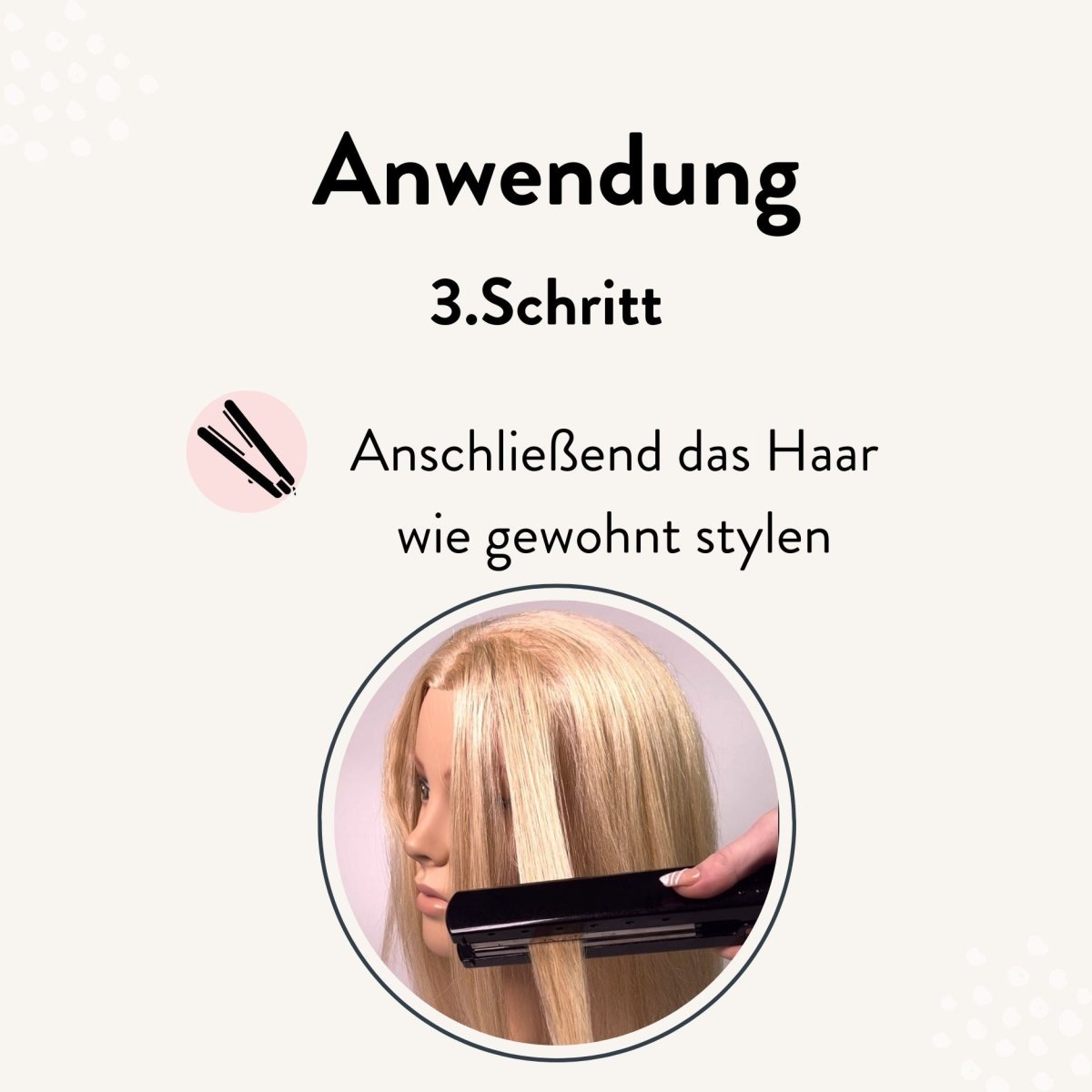 Hitzeschutzspray für Extensions aus Echthaar - Hair2Heart