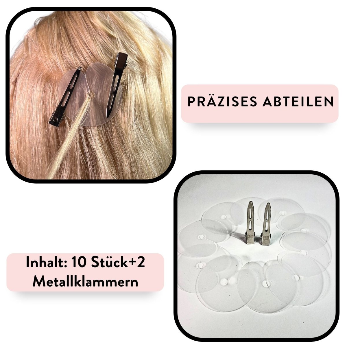 Microring Haarverlängerung Set für Microring Extensions aus Echthaar - Hair2Heart