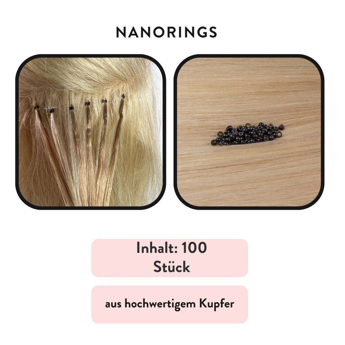 Starter Set für Nanoring Extensions - Hair2Heart