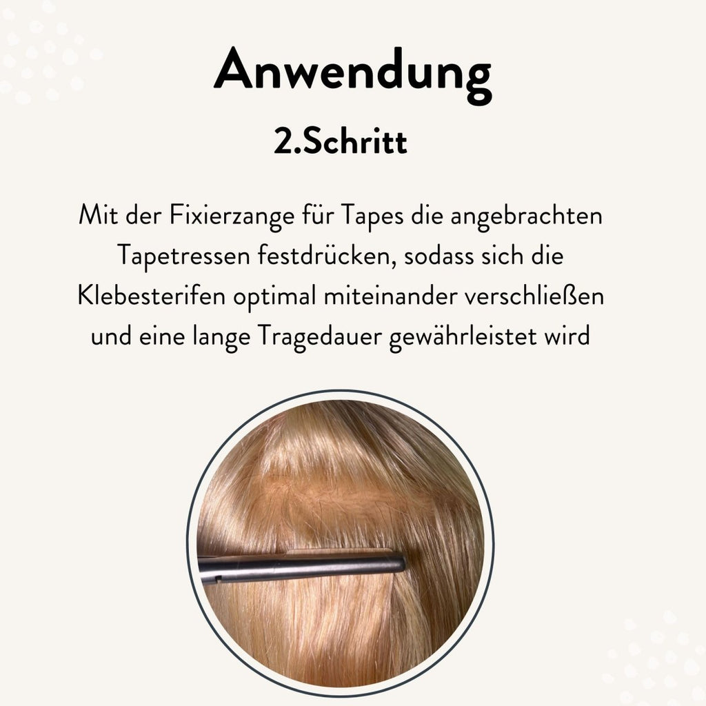 Fixierzange für Tape Extensions aus echthaar - Hair2Heart