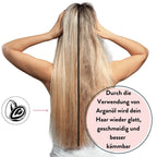 Spitzenfluid mit Arganöl für Echthaar Extensions - Hair2Heart