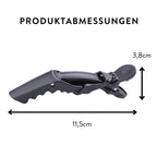 4 x Abteilklammern zum Anbringen von Extensions - Hair2Heart