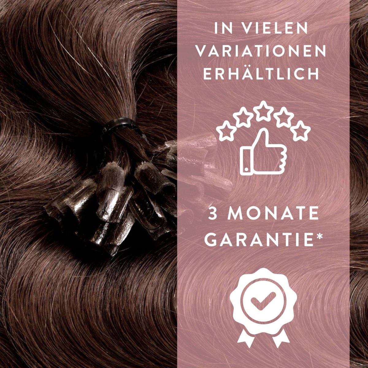 Premium Bondings gewellt - Hair2Heart Echthaar