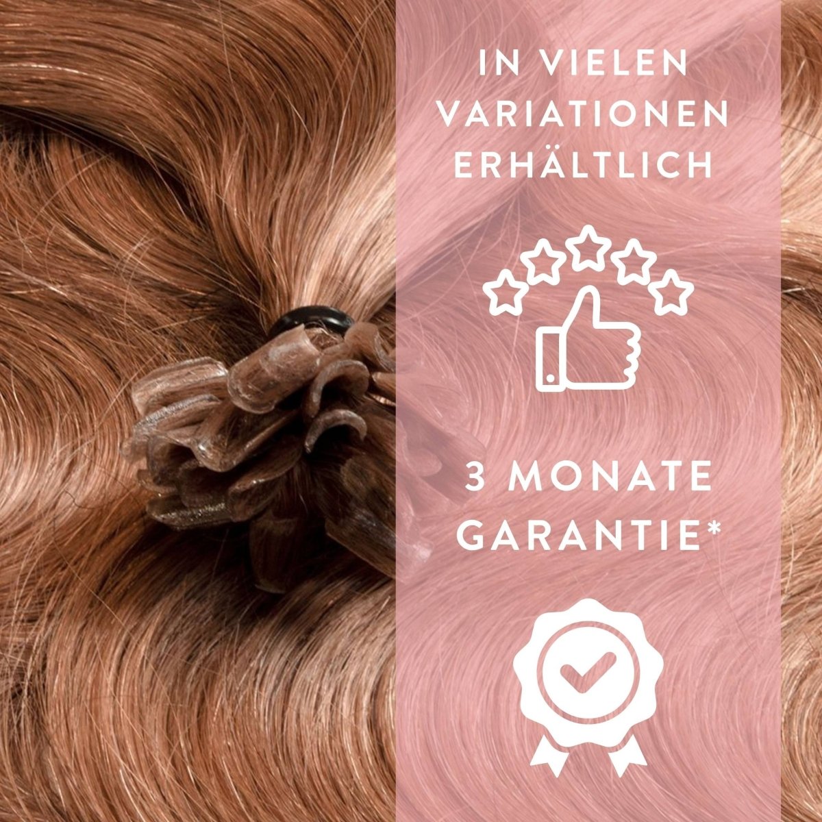 Premium Bondings gewellt - Hair2Heart Echthaar