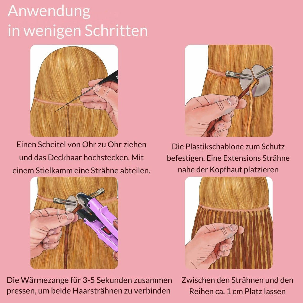 Premium Remy Bonding Extensions - Hair2Heart
