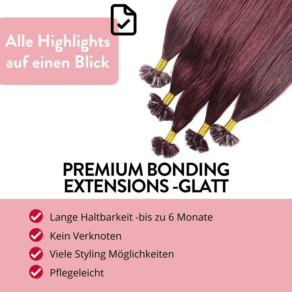 Premium Remy Bonding Extensions - Hair2Heart