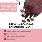 Premium Remy Bonding Extensions - Hair2Heart