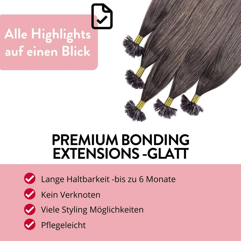 Premium Remy Bonding Extensions - Hair2Heart