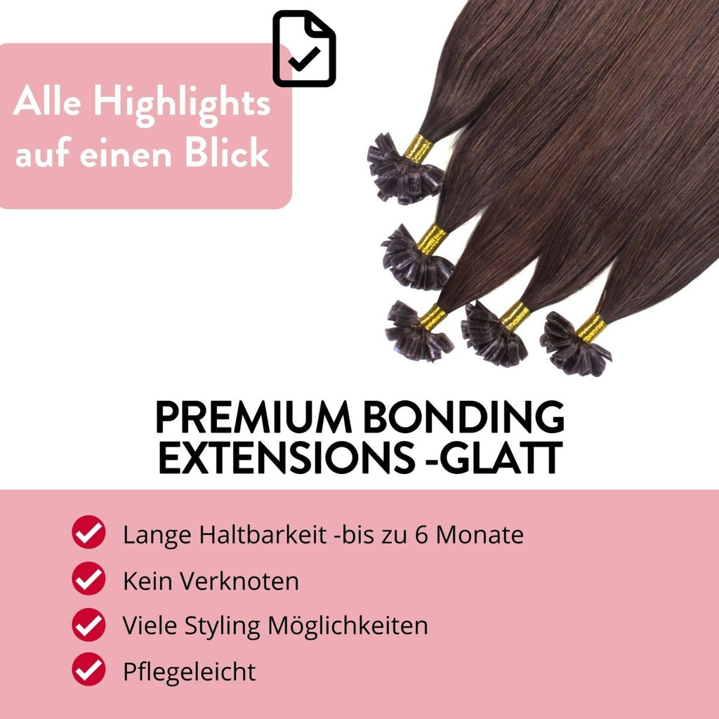 Premium Remy Bonding Extensions - Hair2Heart