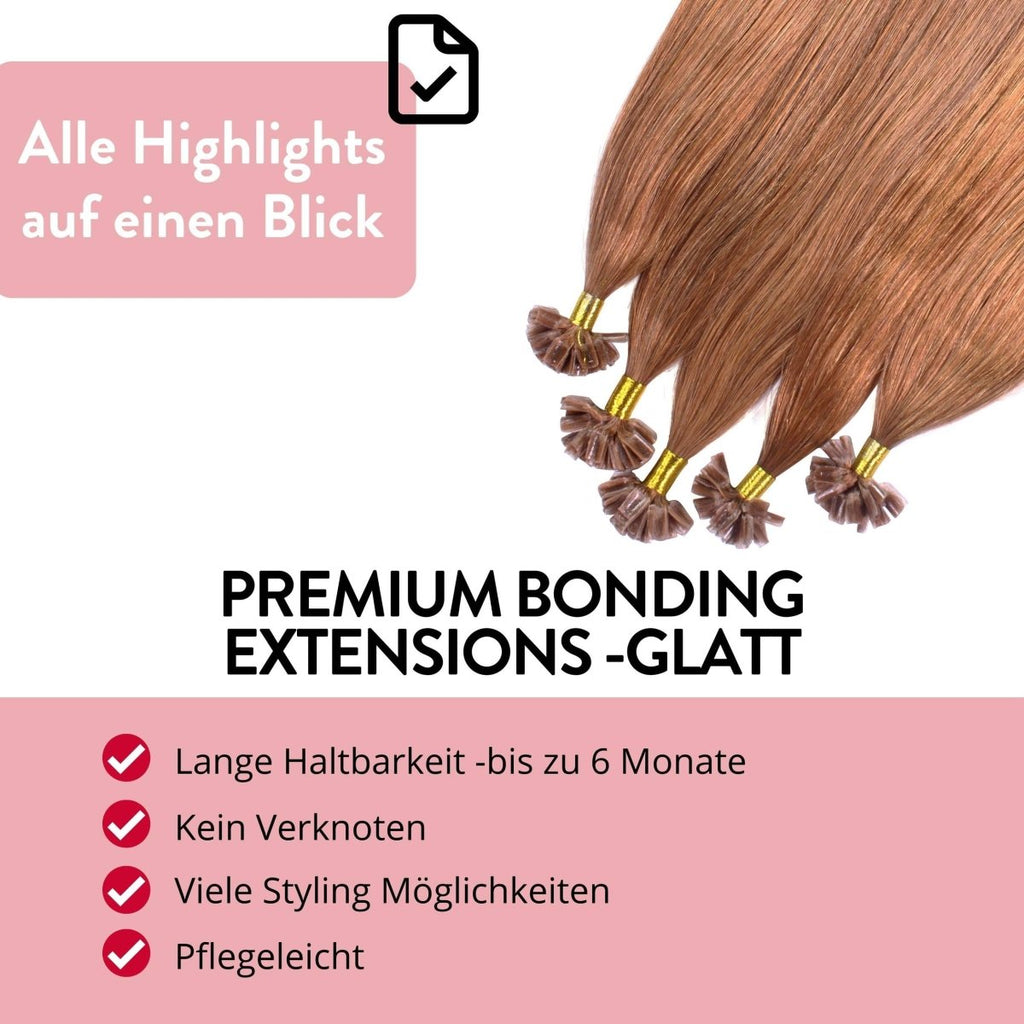 Premium Remy Bonding Extensions - Hair2Heart
