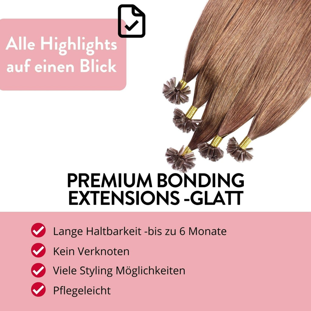Premium Remy Bonding Extensions - Hair2Heart