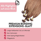 Premium Remy Bonding Extensions - Hair2Heart