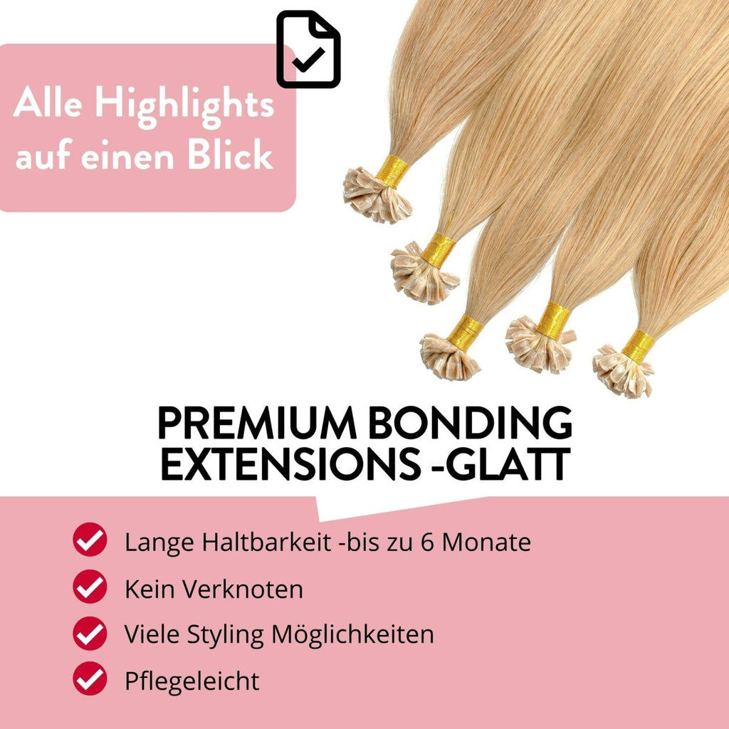 Premium Remy Bonding Extensions - Hair2Heart