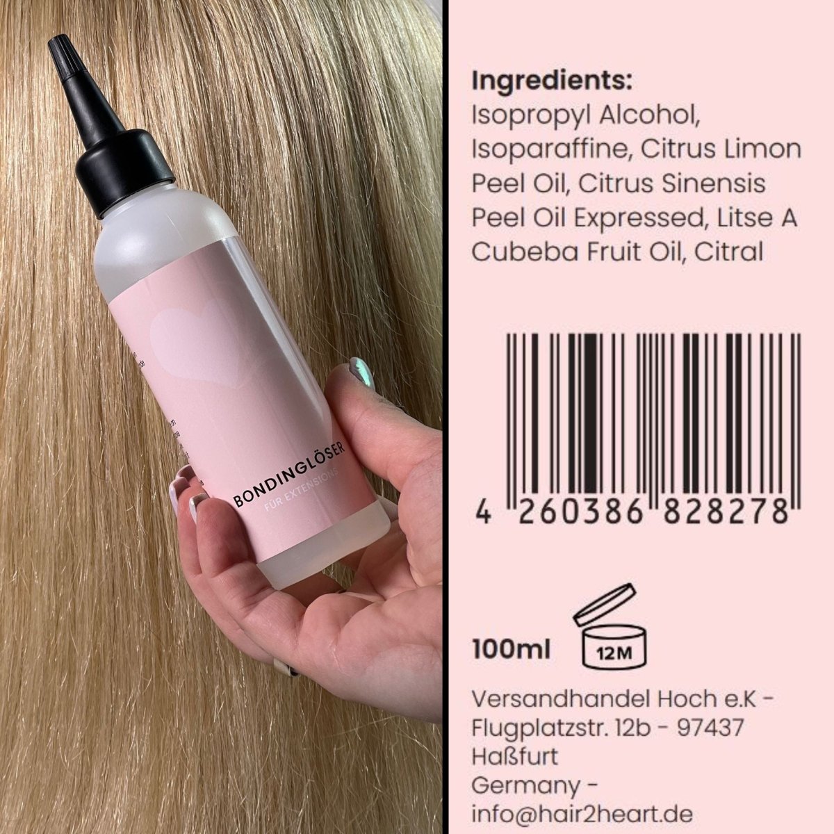 Set - Bondinglöser mit Bondingzange - Hair2Heart