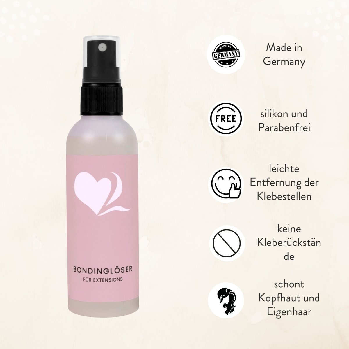 Set - Bondinglöser mit Bondingzange - Hair2Heart