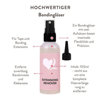 Bondinglöser 100ml für Bonding Extensions Remover - Hair2Heart