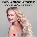 Bonding Extensions gewellt aus Remy Echthaar - Hair2Heart
