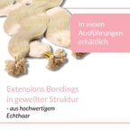 Bonding Extensions gewellt aus Remy Echthaar - Hair2Heart