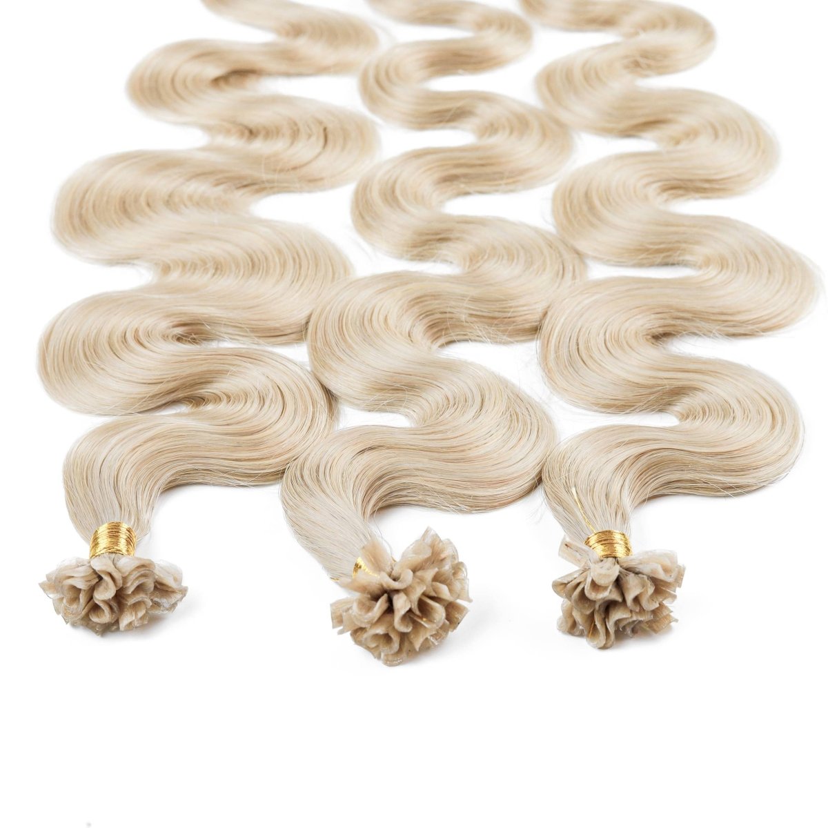 Bonding Extensions gewellt aus Remy Echthaar - Hair2Heart