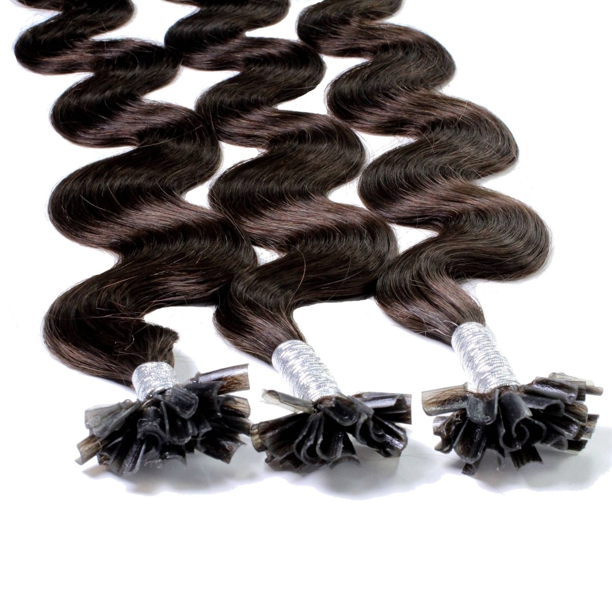 Bonding Extensions gewellt aus Remy Echthaar - Hair2Heart