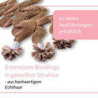 Bonding Extensions gewellt aus Remy Echthaar - Hair2Heart