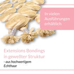 Bonding Extensions gewellt aus Remy Echthaar - Hair2Heart