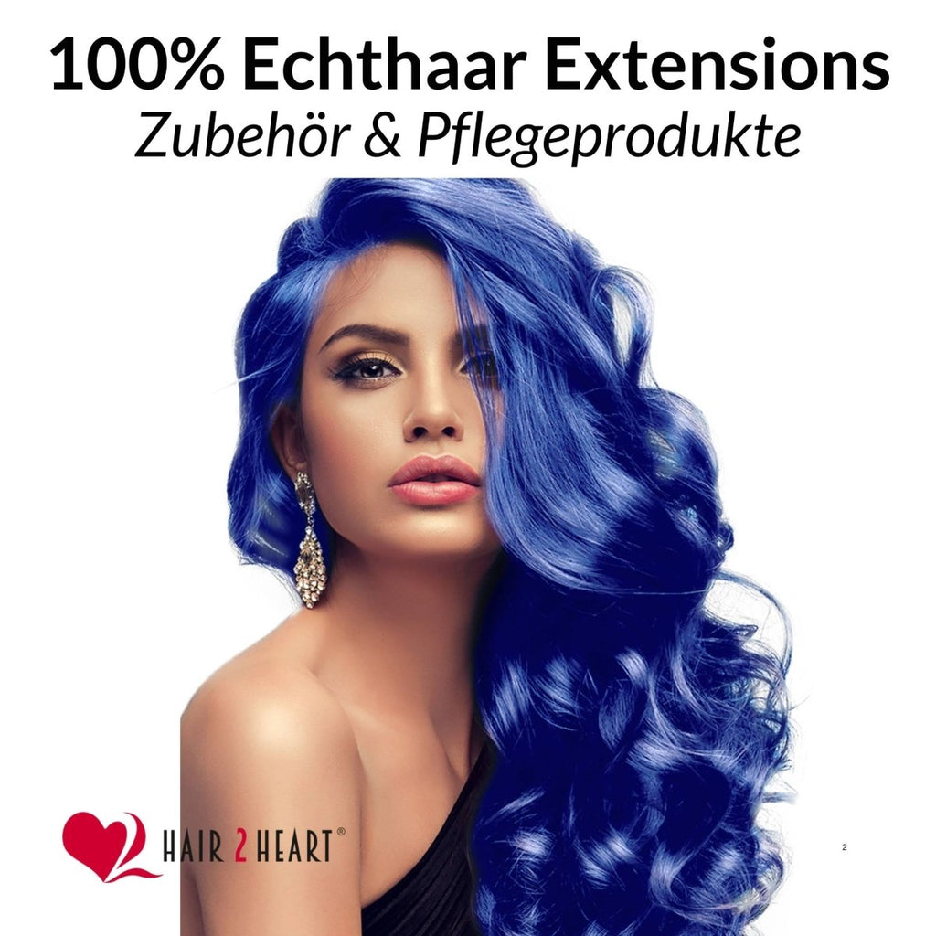 Bonding Extensions gewellt aus Remy Echthaar - Hair2Heart