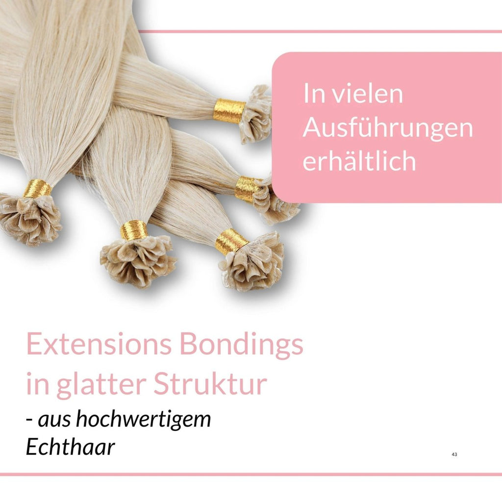Bonding Extensions - glatt - Hair2Heart