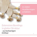 Bonding Extensions - glatt - Hair2Heart