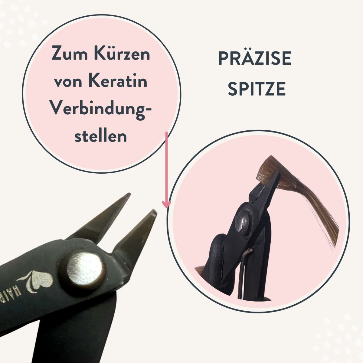 Bondingschneider für Bonding Extensions - Hair2Heart