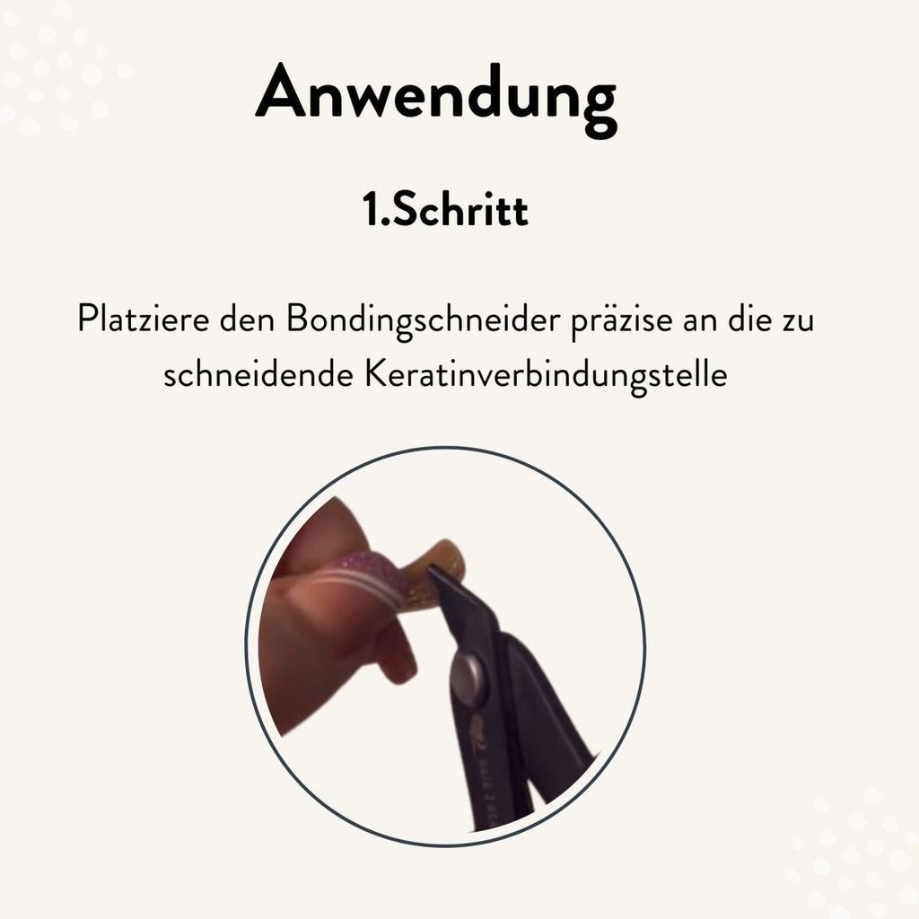Bondingschneider für Bonding Extensions - Hair2Heart