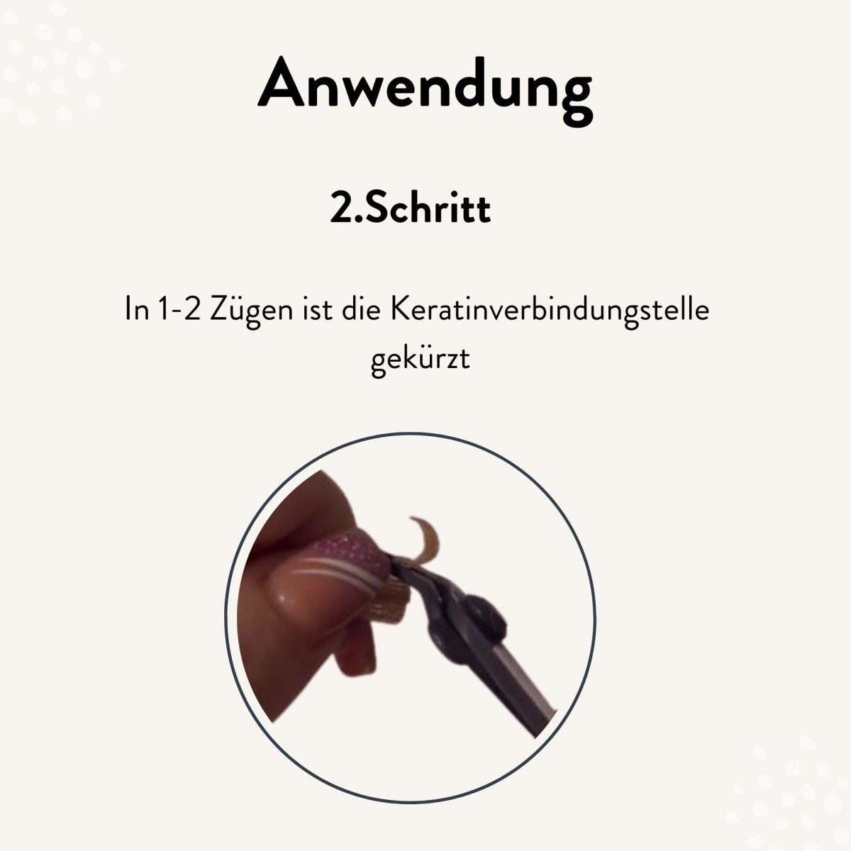 Bondingschneider für Bonding Extensions - Hair2Heart