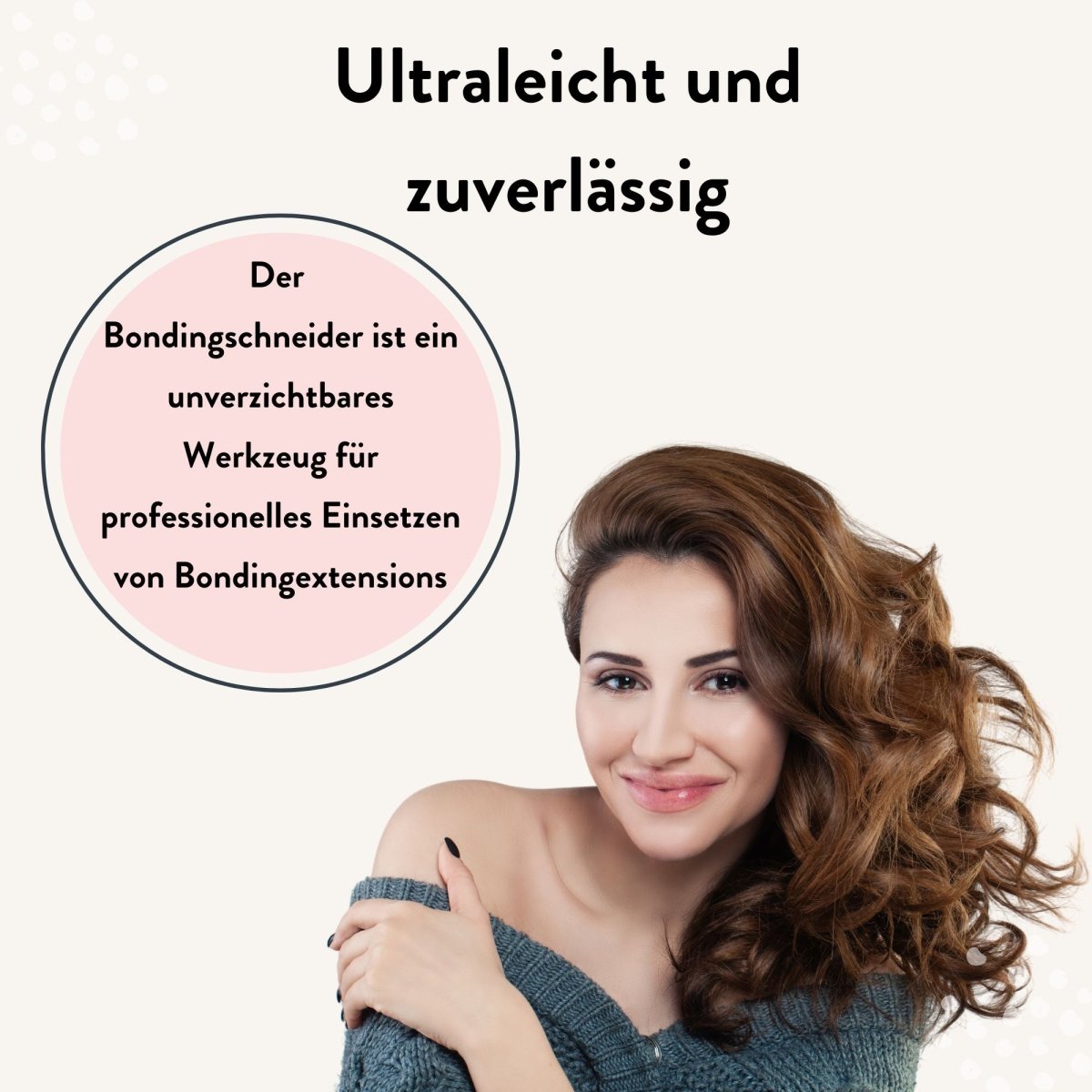 Bondingschneider für Bonding Extensions - Hair2Heart